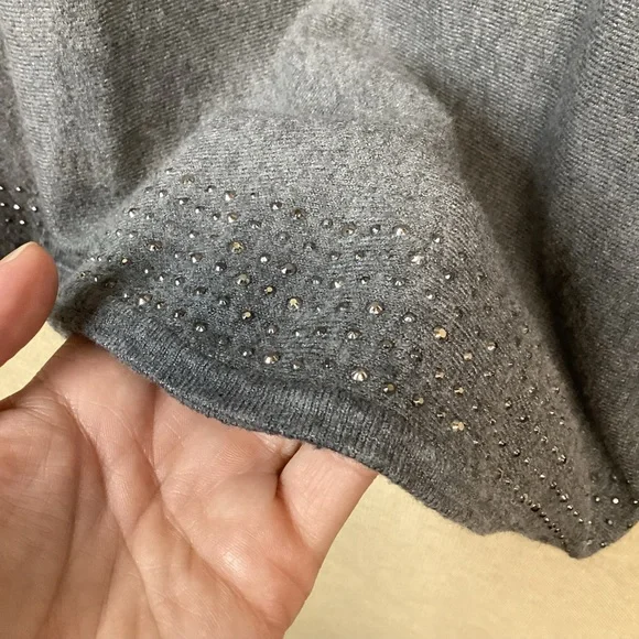 Oliver Studded Embellished Long Sleeve Sweater Sz M - Picture 5 of 7